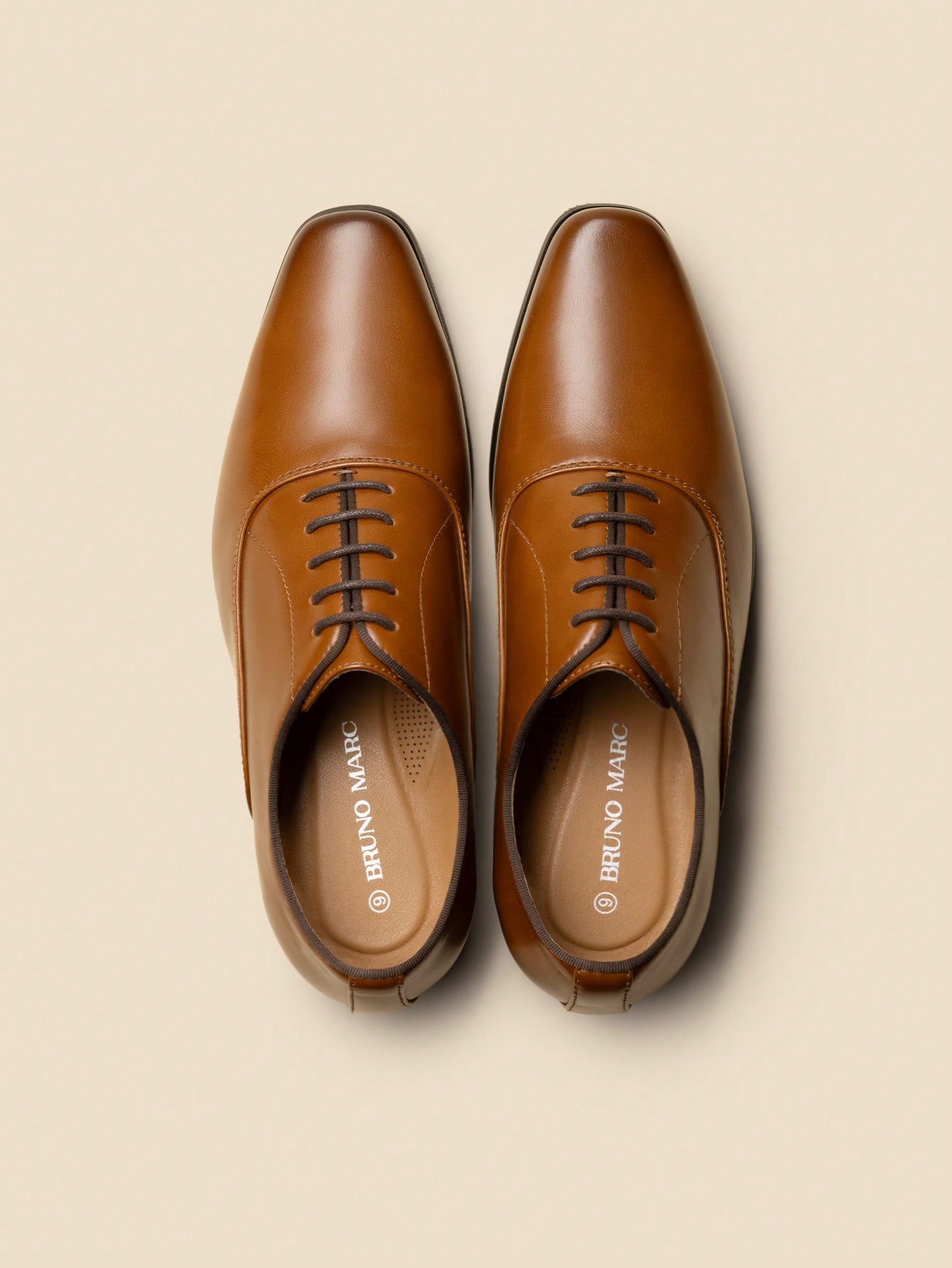 Formal Men Daily Wear Footwear - Классические мужские туфли Оксфорд коричневого цвета,