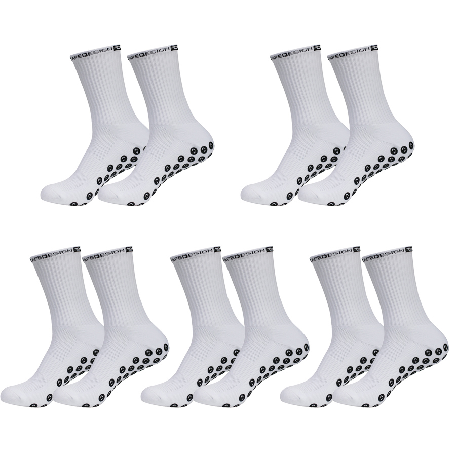 5 пар нескользящих футбольных  – обзор и цена Sock Garter Men