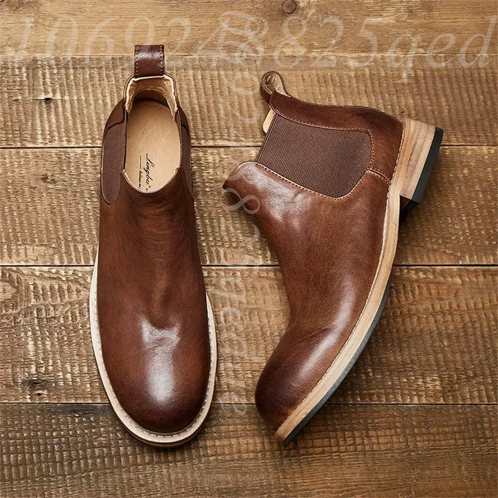 Мужские эластичные ботинки чел – обзор и цена Formal Men Daily Wear Footwear