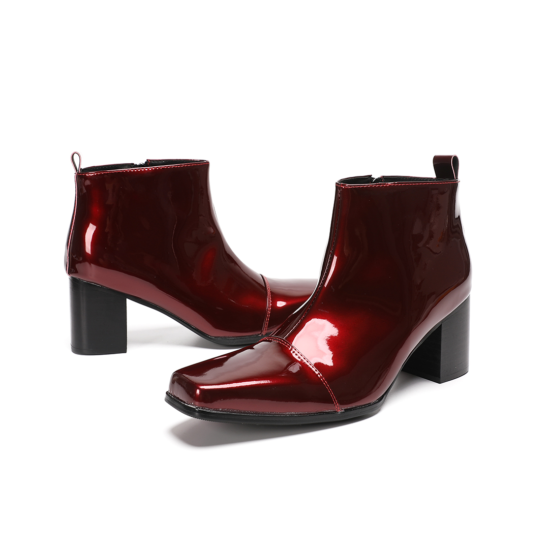 Мужские красные ботинки на выс – обзор и цена Men Formal Wear With Boots