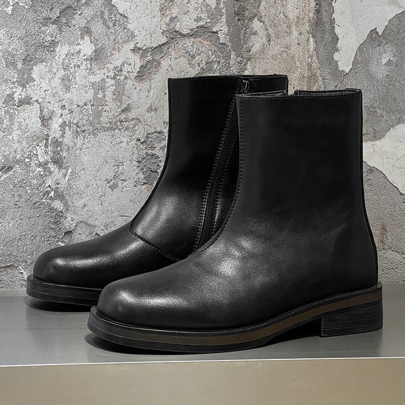 Винтажные мужские ботинки, рос – обзор и цена Men Formal Wear With Boots