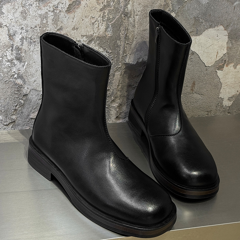 Винтажные мужские ботинки, рос – обзор и цена Men Formal Wear With Boots